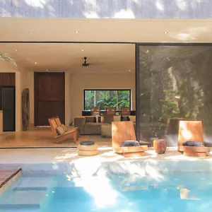 Holiday home Elegant Boho Style Jungle Views In Rooftop Deck & Outstanding Raw Pool In Holistika, Tulum